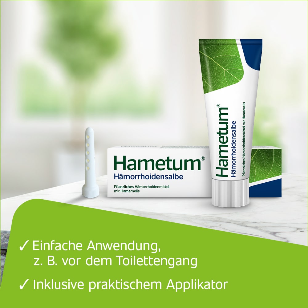 Hametum Hämorrhoidensalbe 25 g Salbe