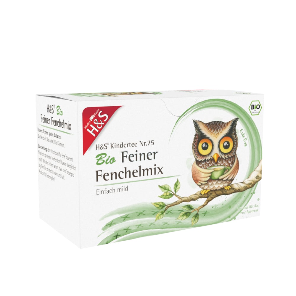 H&S Baby- und Kindertee Feiner Fenchelmix 20X1.5 g Filterbeutel