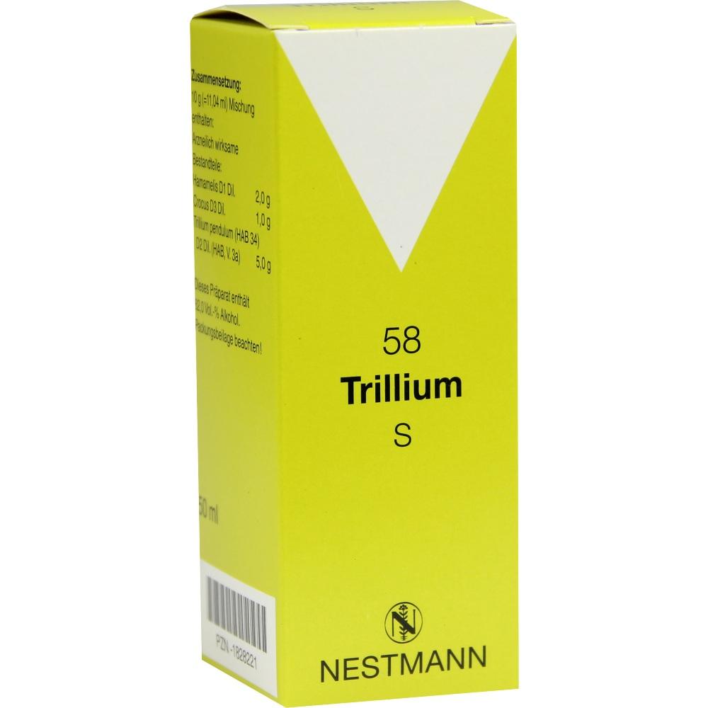 TRILLIUM S 58 Tropfen 50 ml Tropfen