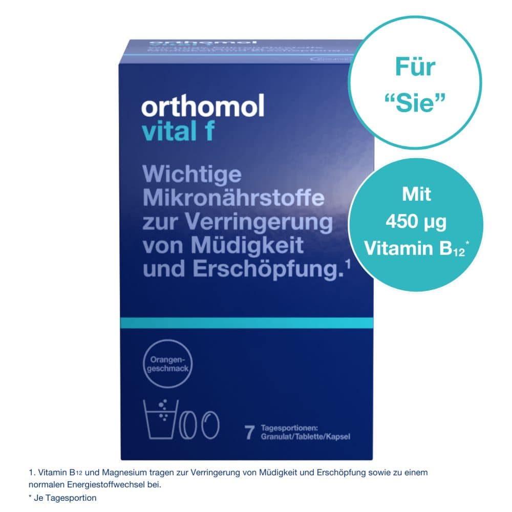 Orthomol vital f 7 Tagesportionen