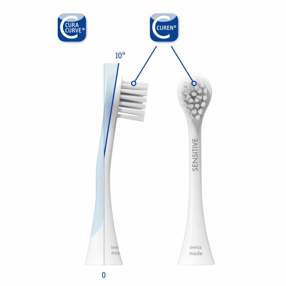 CURAPROX Hydrosonic PRO Ersatzbürsten 2 St Zahnbürste