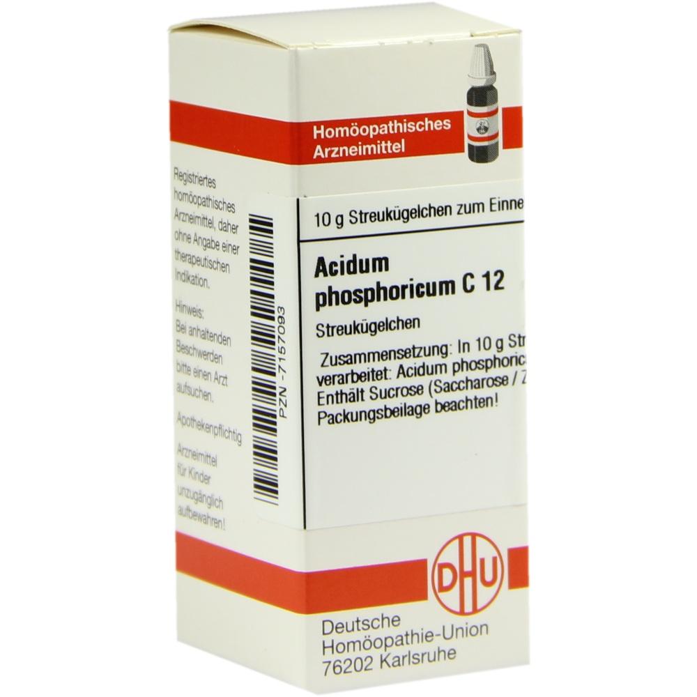 ACIDUM PHOSPHORICUM C 12 Globuli 10 g Globuli