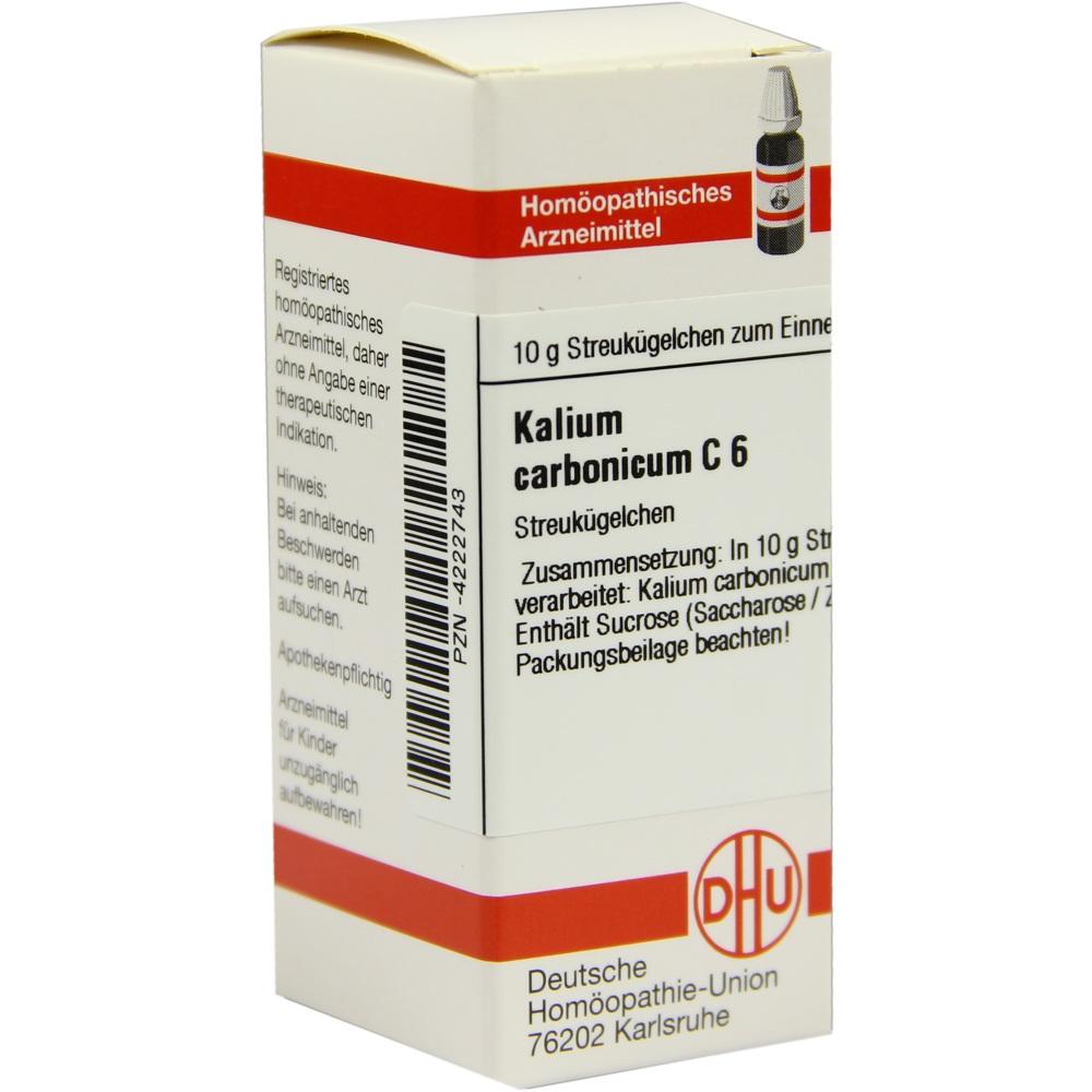 KALIUM CARBONICUM C 6 Globuli 10 g Globuli