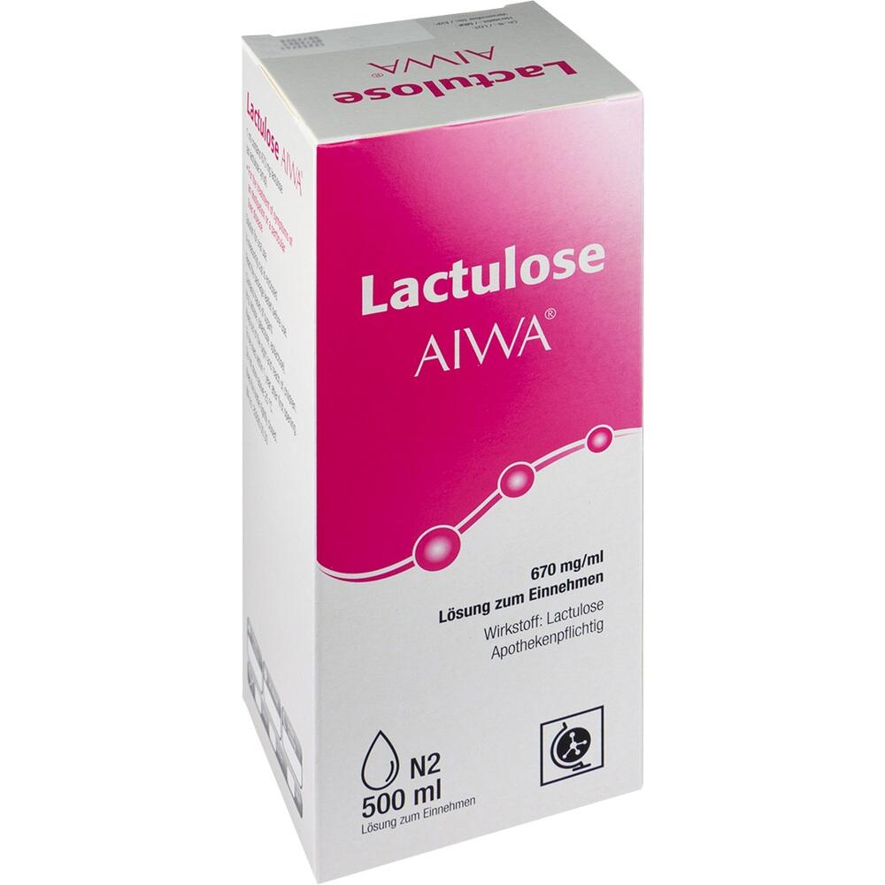 Lactulose AIWA 670mg/ml 500 ml Lösung zum Einnehmen