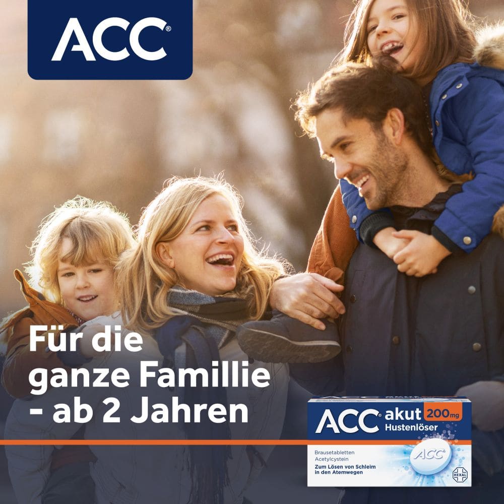 ACC akut 200mg Hustenlöser 20 St Brausetabletten