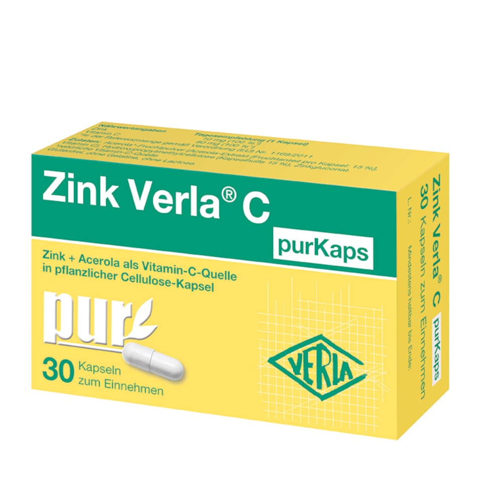Zink Verla C purKaps 30 St Kapseln