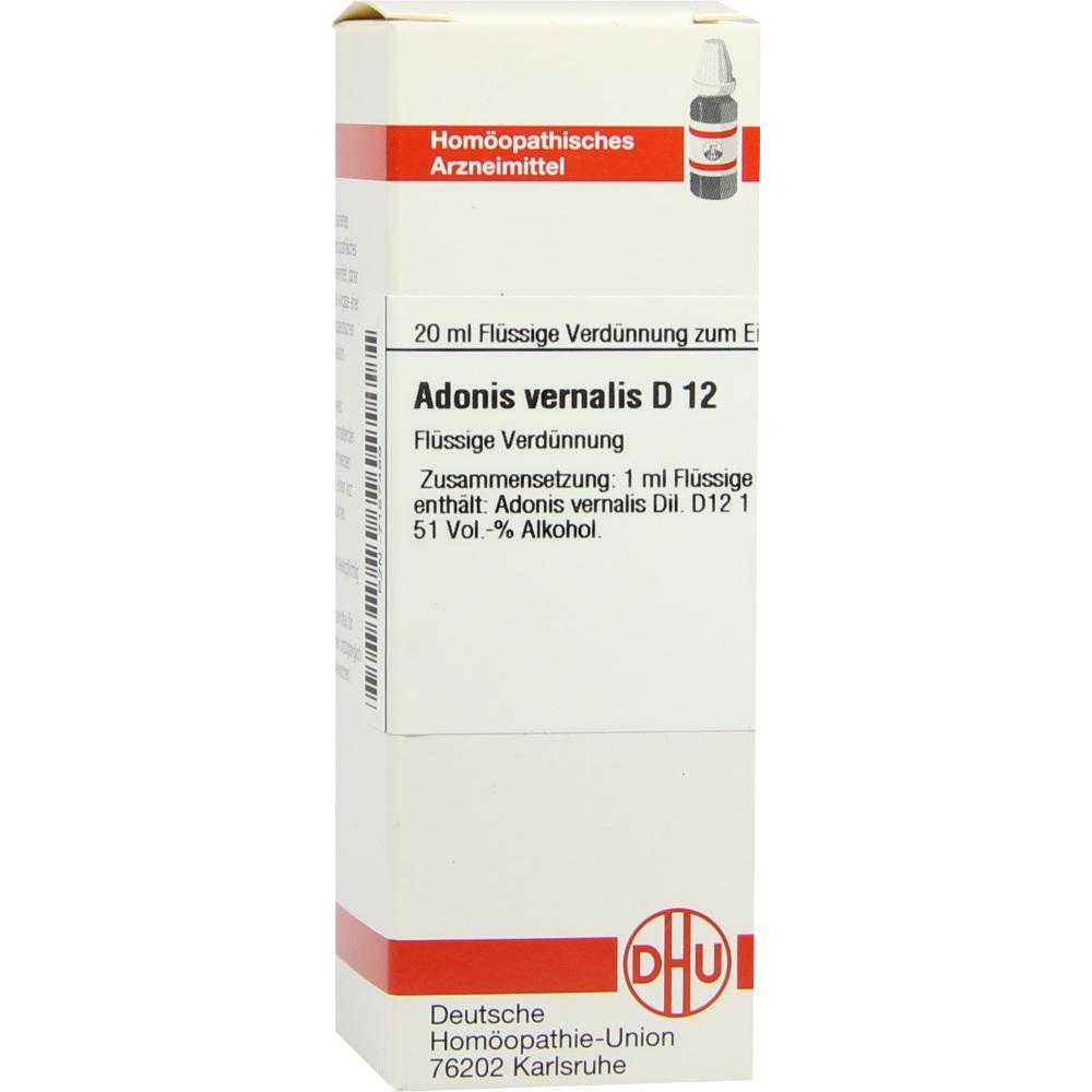 ADONIS VERNALIS D 12 Dilution 20 ml Dilution