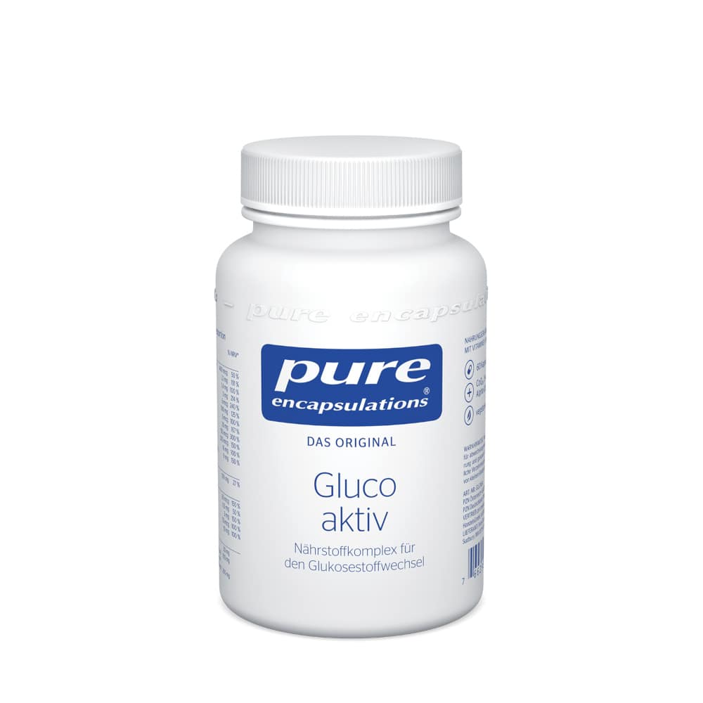 pure encapsulations Gluco aktiv   60 St Kapseln