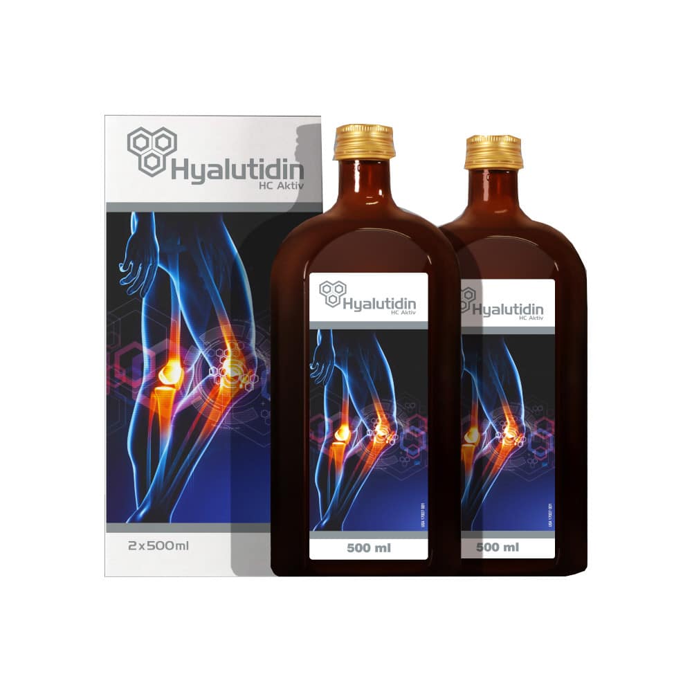 Hyalutidin HC Aktiv 2X500 ml Flüssigkeit zum Einnehmen