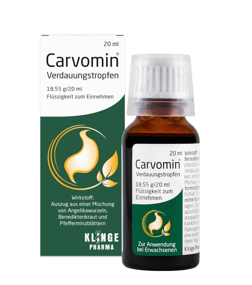 Carvomin Verdauungstropfen 20 ml Flüssigkeit zum Einnehmen