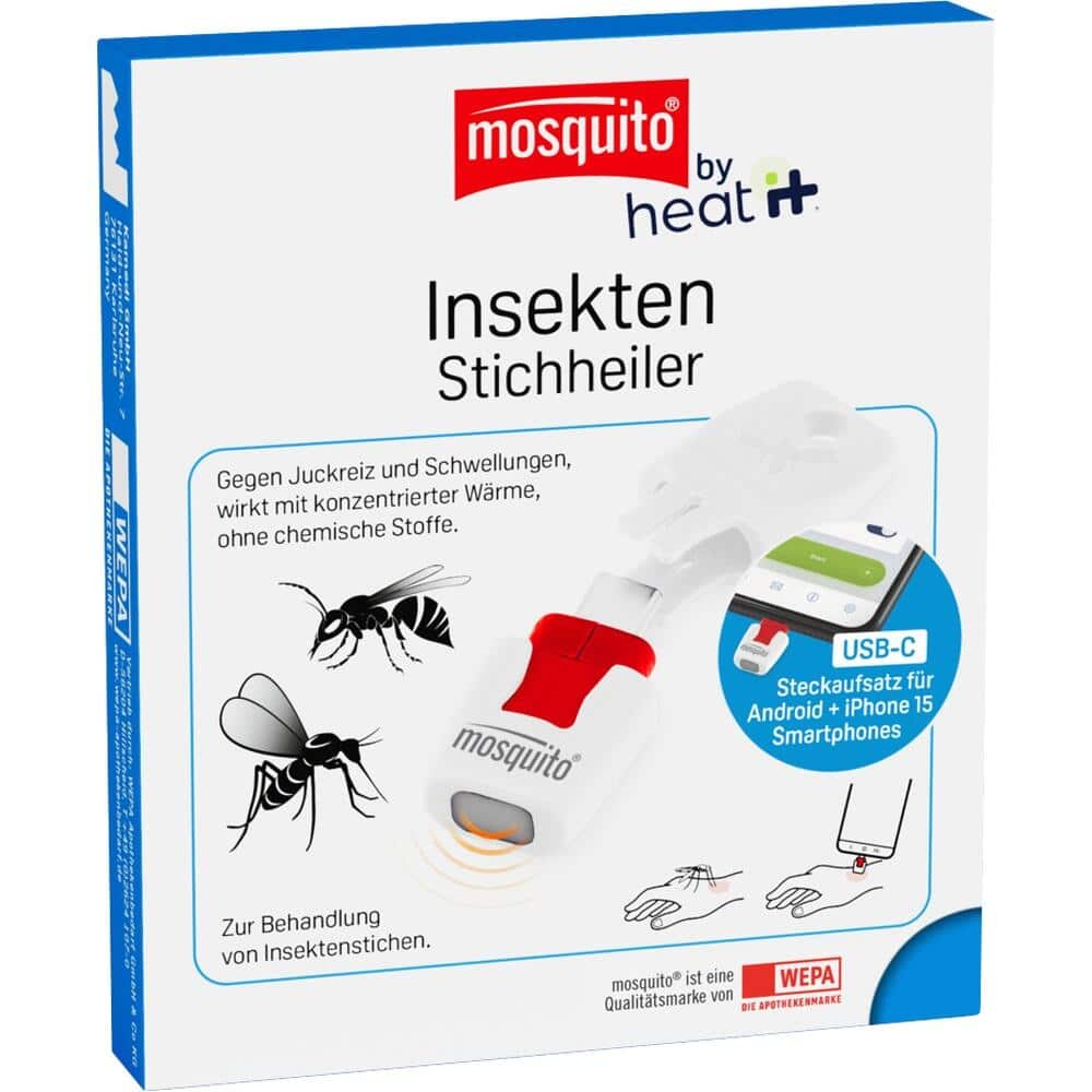 mosquito by heat it Insekten Stichheiler für Android Smartphones 1 St