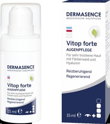 DERMASENCE Vitop forte Augenpflege 15 ml Creme
