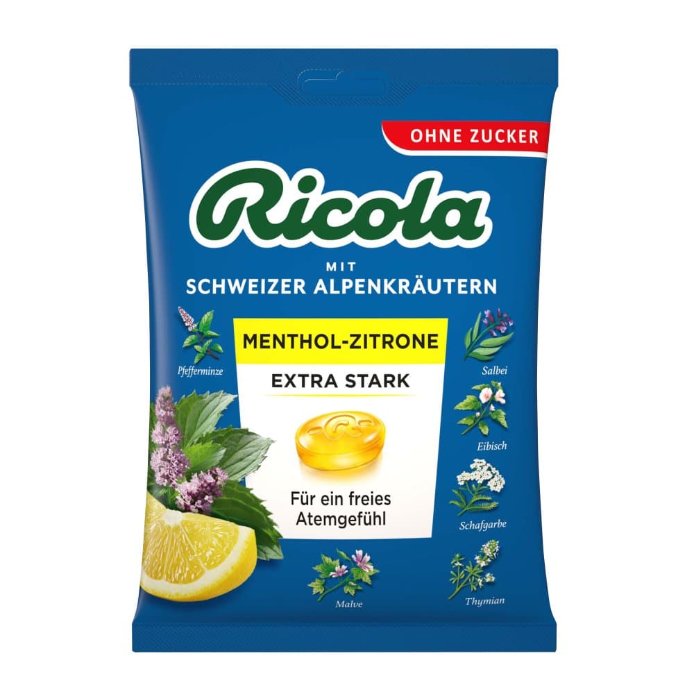 Ricola MIT SCHWEIZER ALPENKRÄUTERN 75 g Bonbons