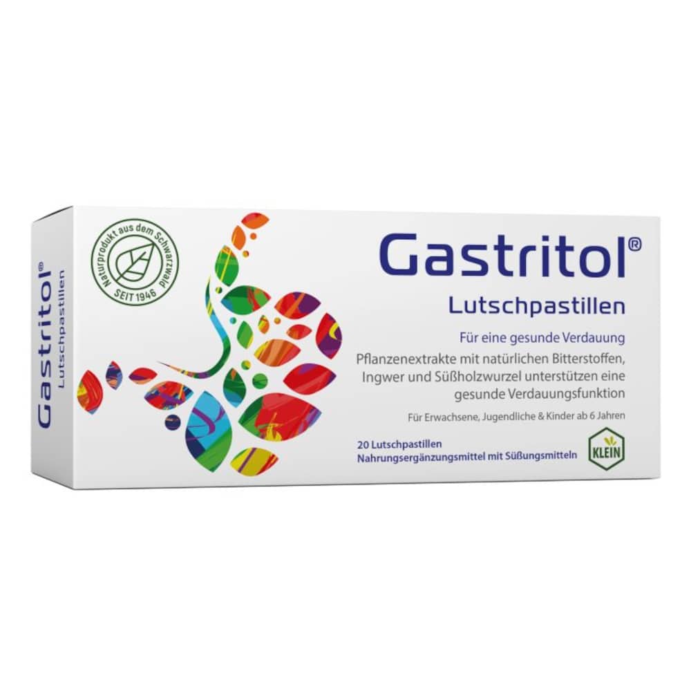 Gastritol Lutschpastillen 20 St Lutschpastillen
