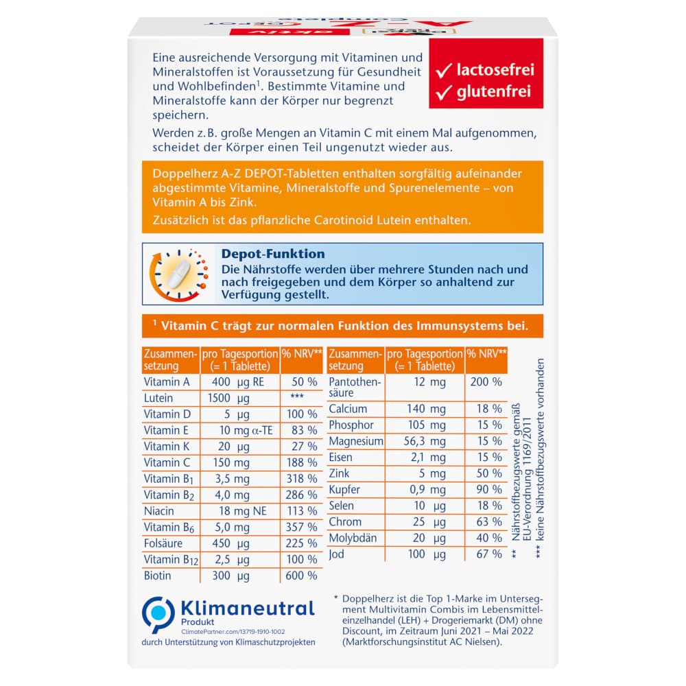 Doppelherz aktiv A-Z Complete 40 St Tabletten