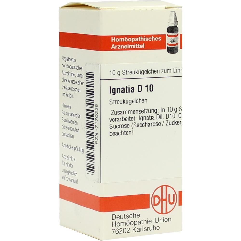 IGNATIA D 10 Globuli 10 g Globuli