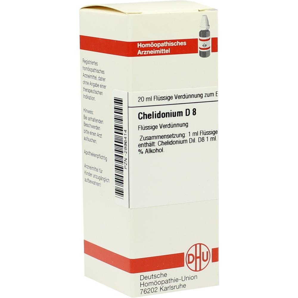 CHELIDONIUM D 8 Dilution 20 ml Dilution
