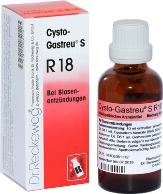 CYSTO GASTREU S R 18 Tropfen zum Einnehmen 50 ml Mischung