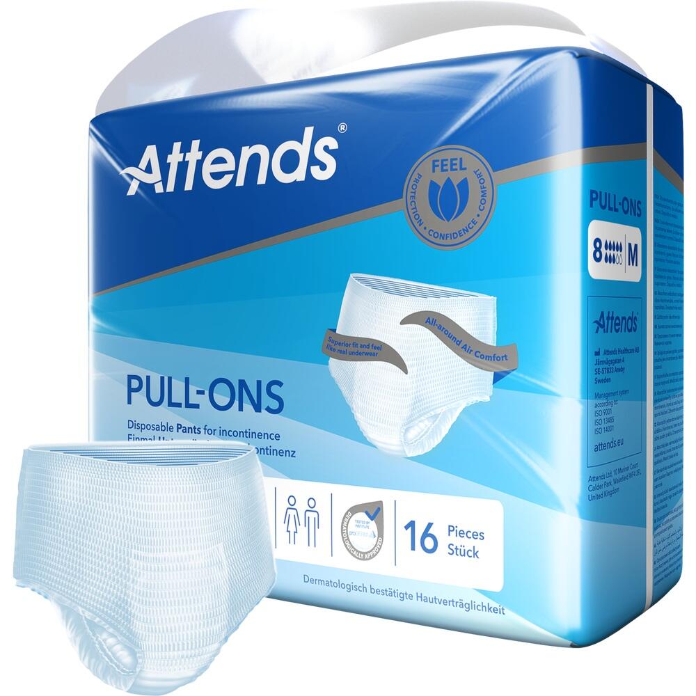 ATTENDS Pull-Ons 8 medium 16 St