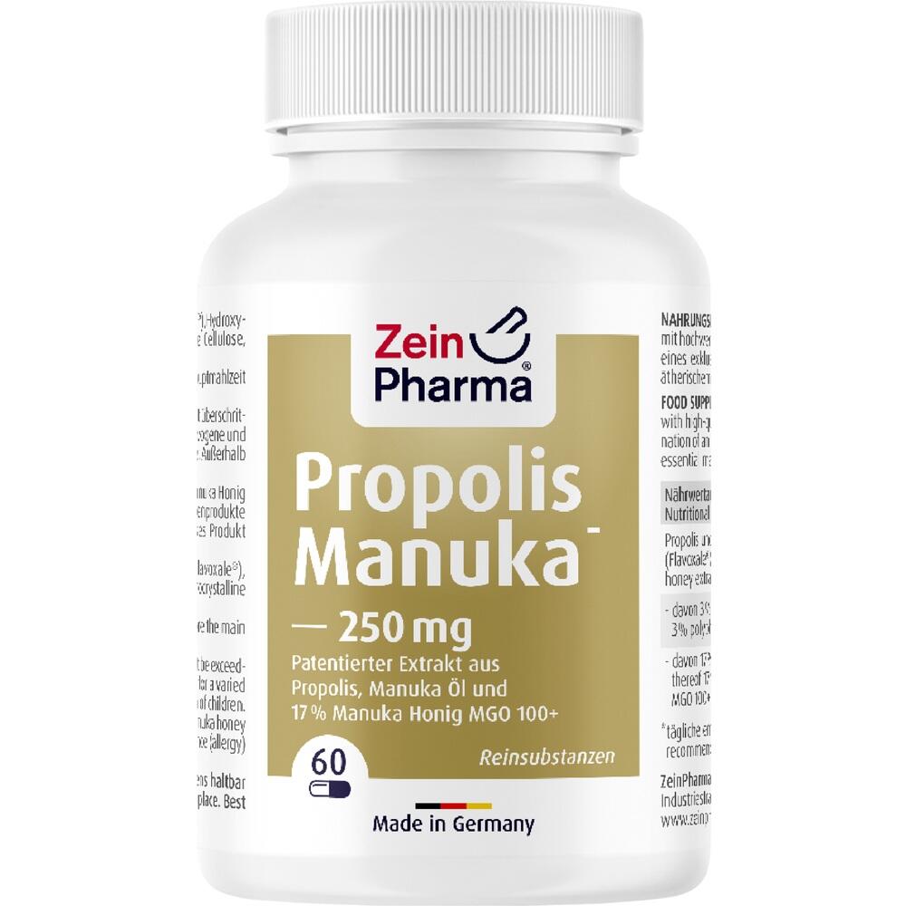 Zein Pharma Propolis Manuka 250 mg 60 St Kapseln