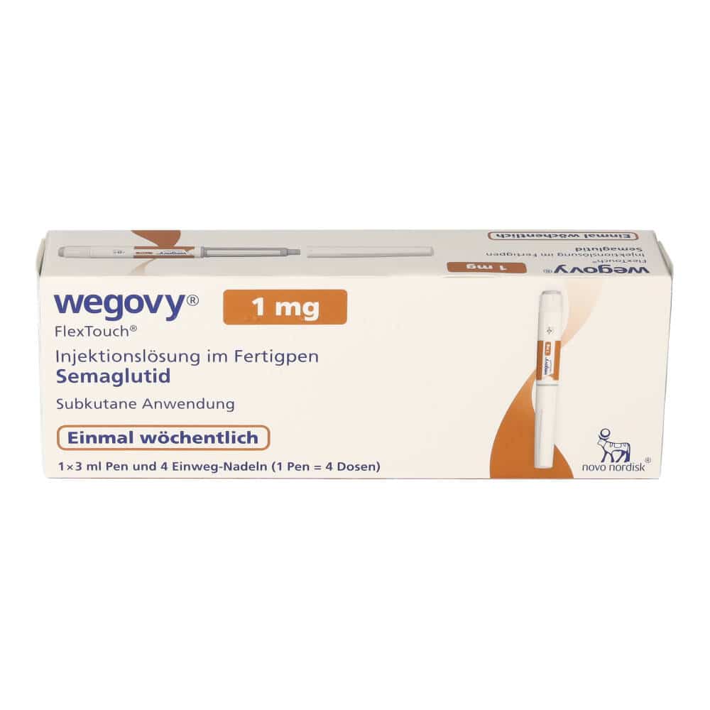 wegovy 1mg FlexTouch  1X3 ml Injektionslösung