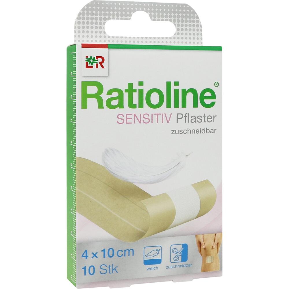 RATIOLINE sensitive Wundschnellverband 4 cmx1 m 1 St Pflaster