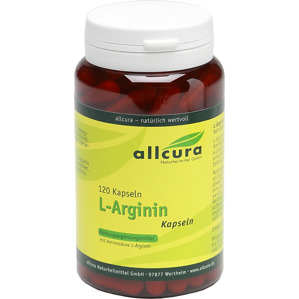 L-arginin Kapseln 120 St Kapseln