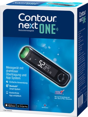 CONTOUR Next One Blutzuckermessgerät Set mmol/l 1 St