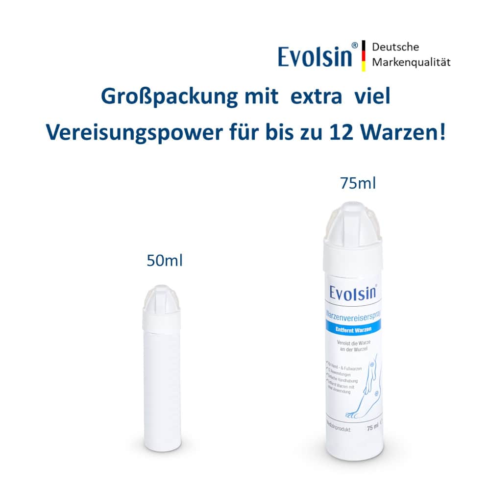 Evolsin Warzenvereiserspray 75 ml Spray