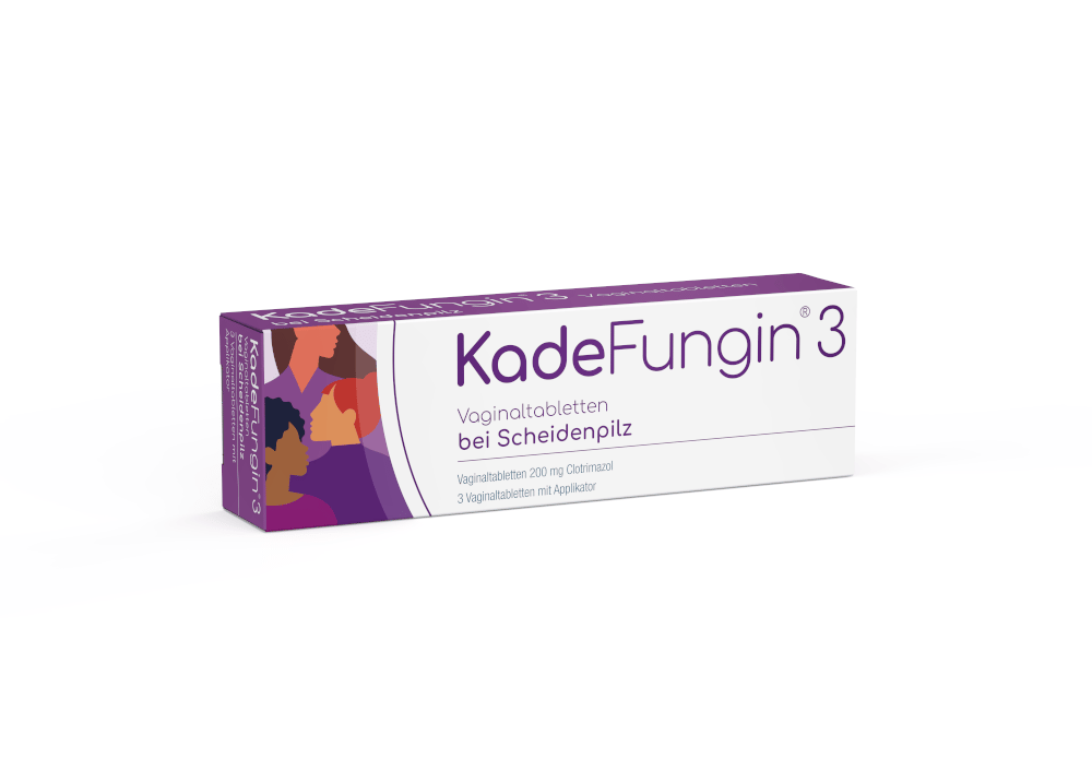 KadeFungin 3 bei Scheidenpilz Vaginaltabletten 3 St Vaginaltabletten