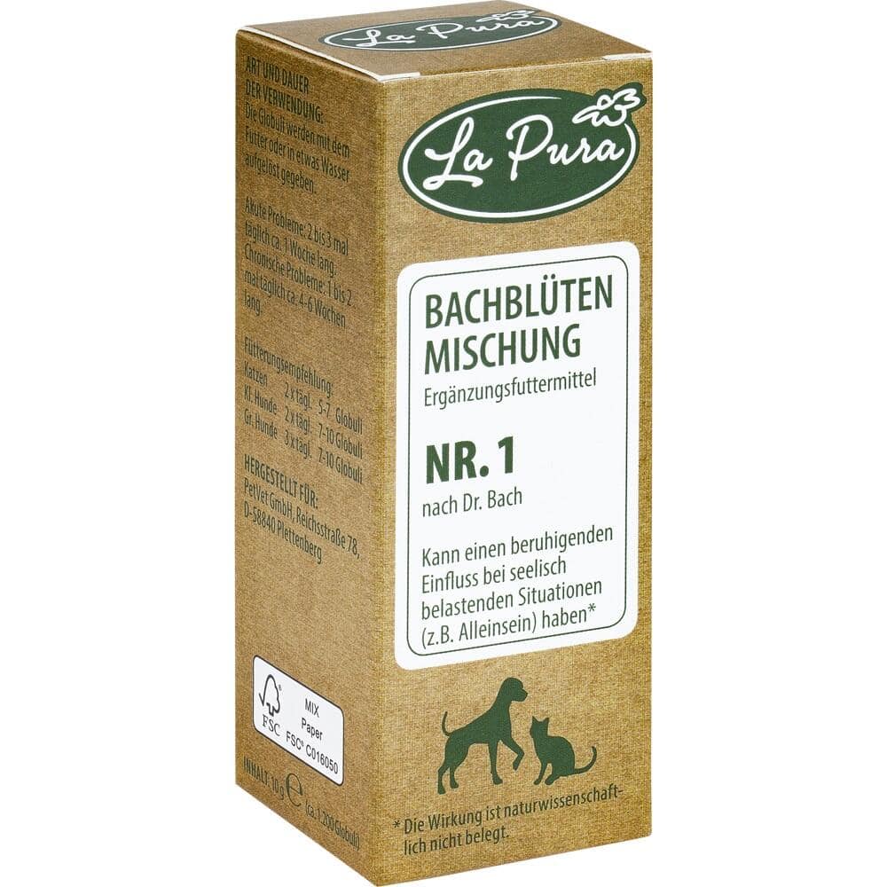 LaPura Bachblüten Nr. 1 10 g Globuli