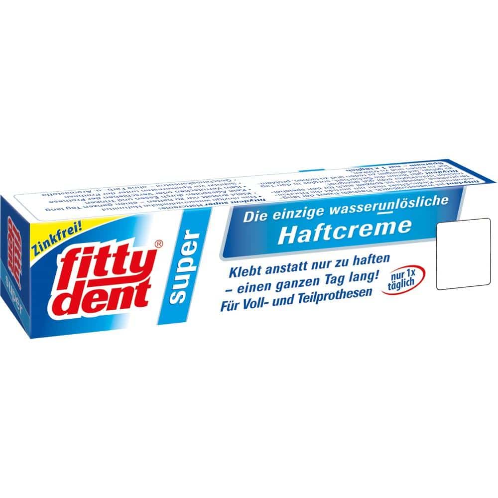 FITTYDENT super Haftcreme 40 g Paste