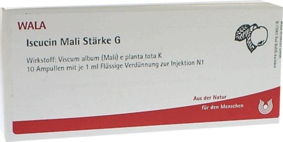 WALA Iscucin Mali Stärke G Ampullen 10X1 ml Ampullen