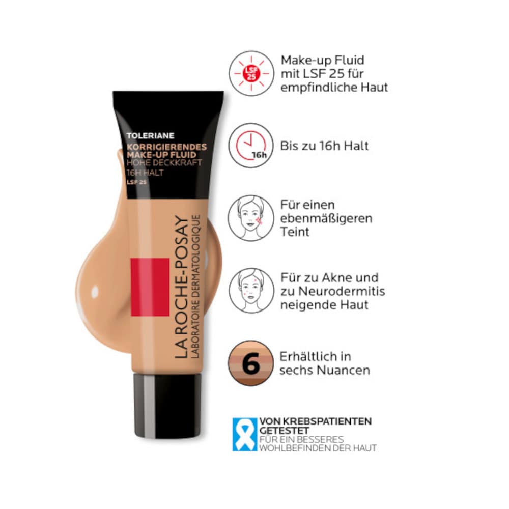 La Roche-Posay Toleriane Make-up Fluid Nr. 10 30 ml Flüssigkeit