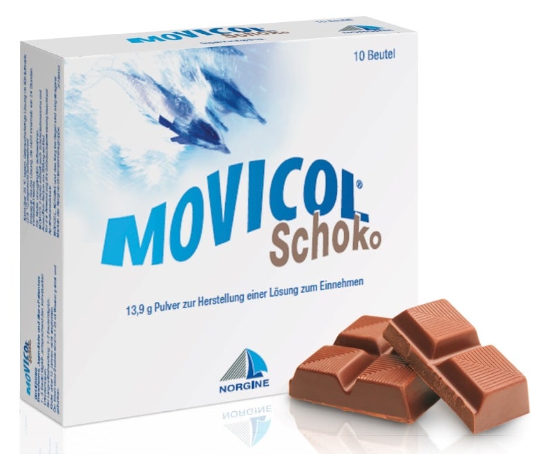 Movicol Schoko 10 St Pulver zur Herstellung einer Lösung zum Einnehmen