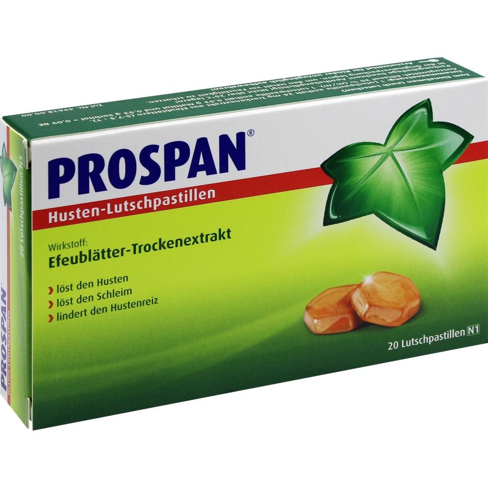 PROSPAN Husten-Lutschpastillen 20 St Pastillen