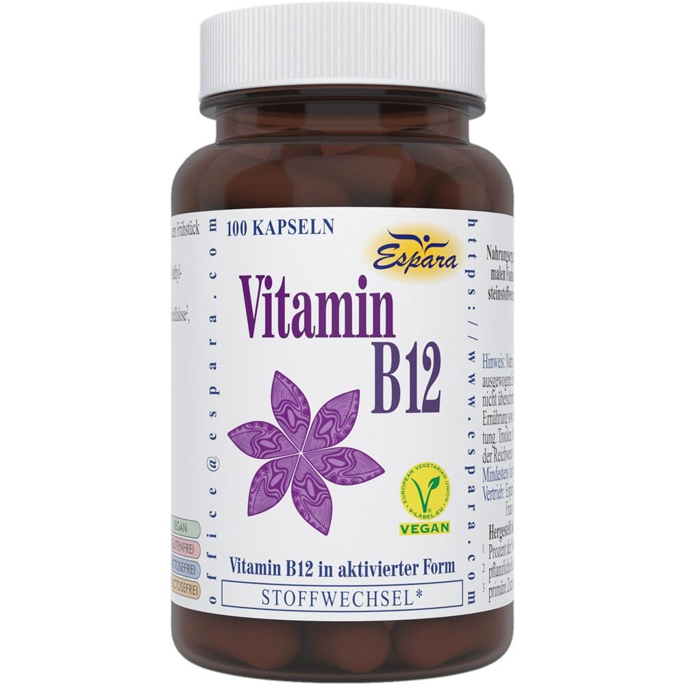 Espara Vitamin B12 100 St Kapseln