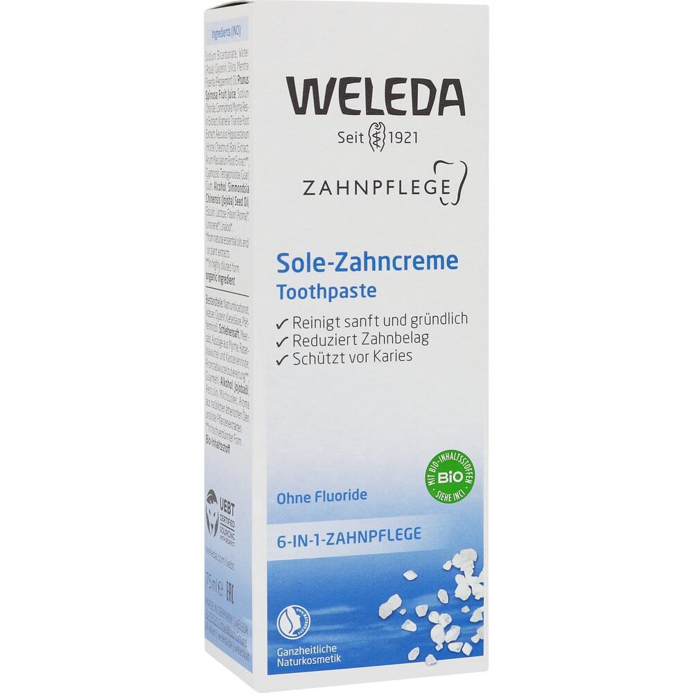 WELEDA ZAHNPFLEGE Sole-Zahncreme 75 ml Zahnpasta