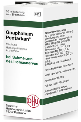 GNAPHALIUM PENTARKAN Liquidum 50 ml Mischung