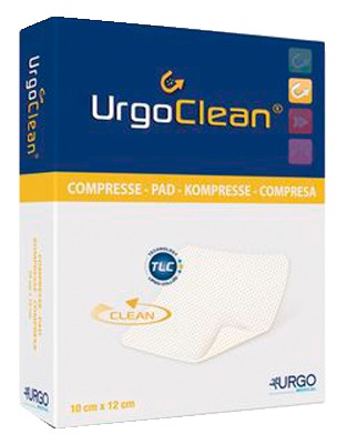 URGOCLEAN Ag Vlieskomp.6x6 cm steril 10 St Verband