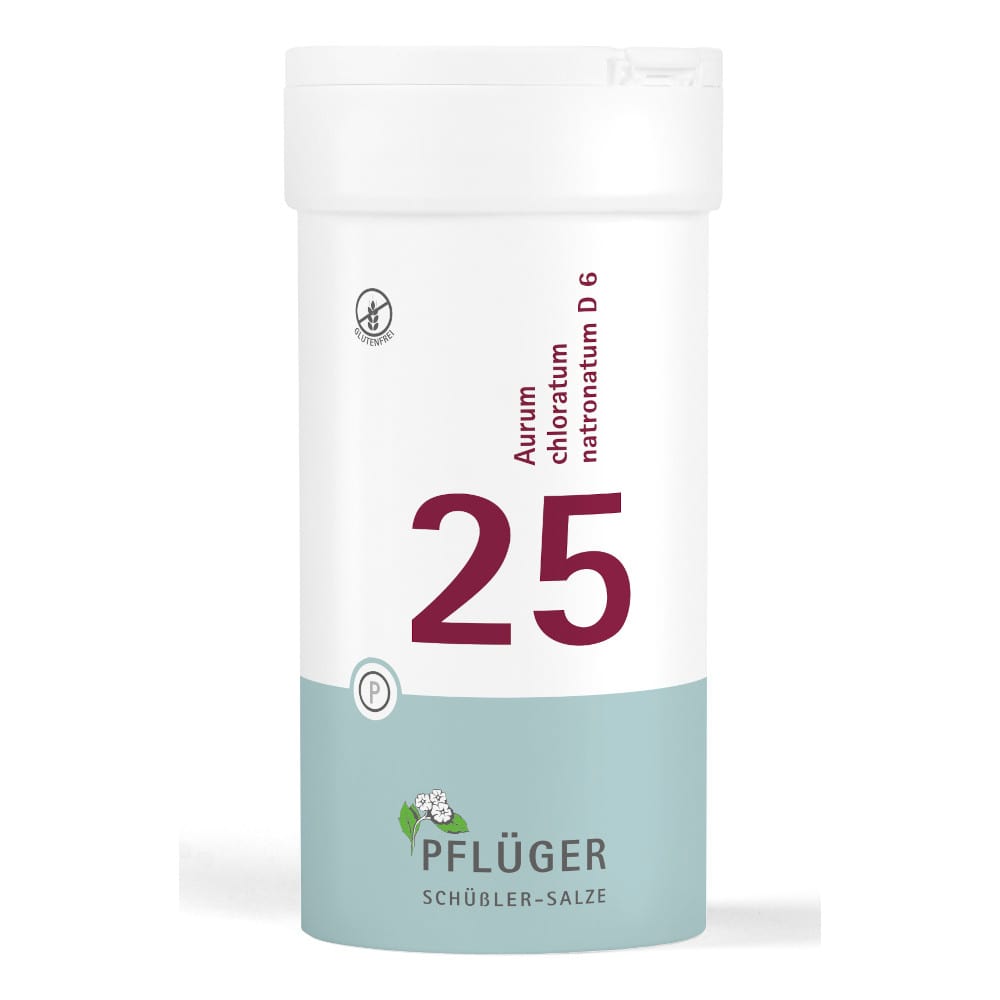 Schüßler-Salz Nr. 25 Aurum chloratum natronatum D6 400 St Tabletten