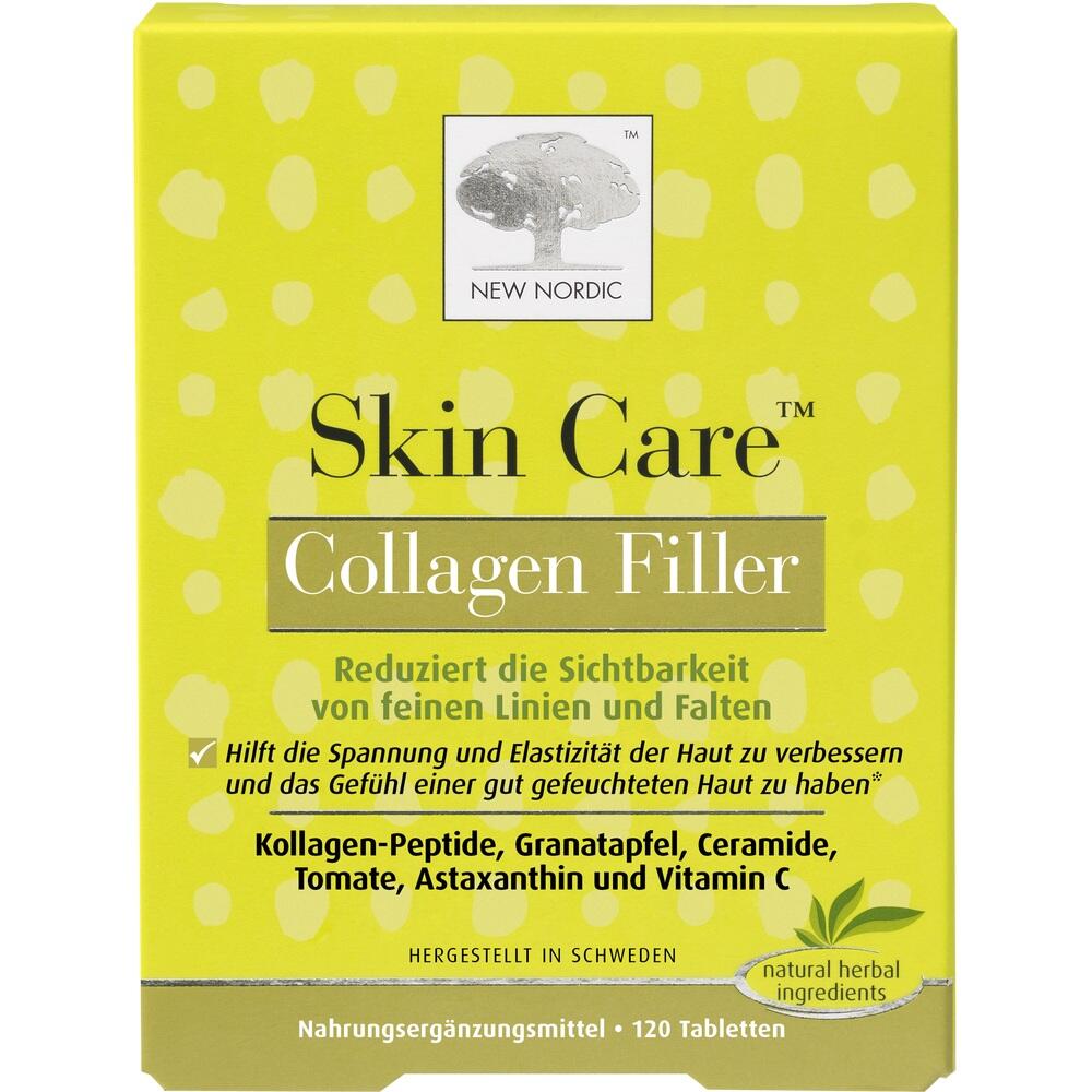NEW NORDIC Skin Care Collagen Filler 120 St Tabletten
