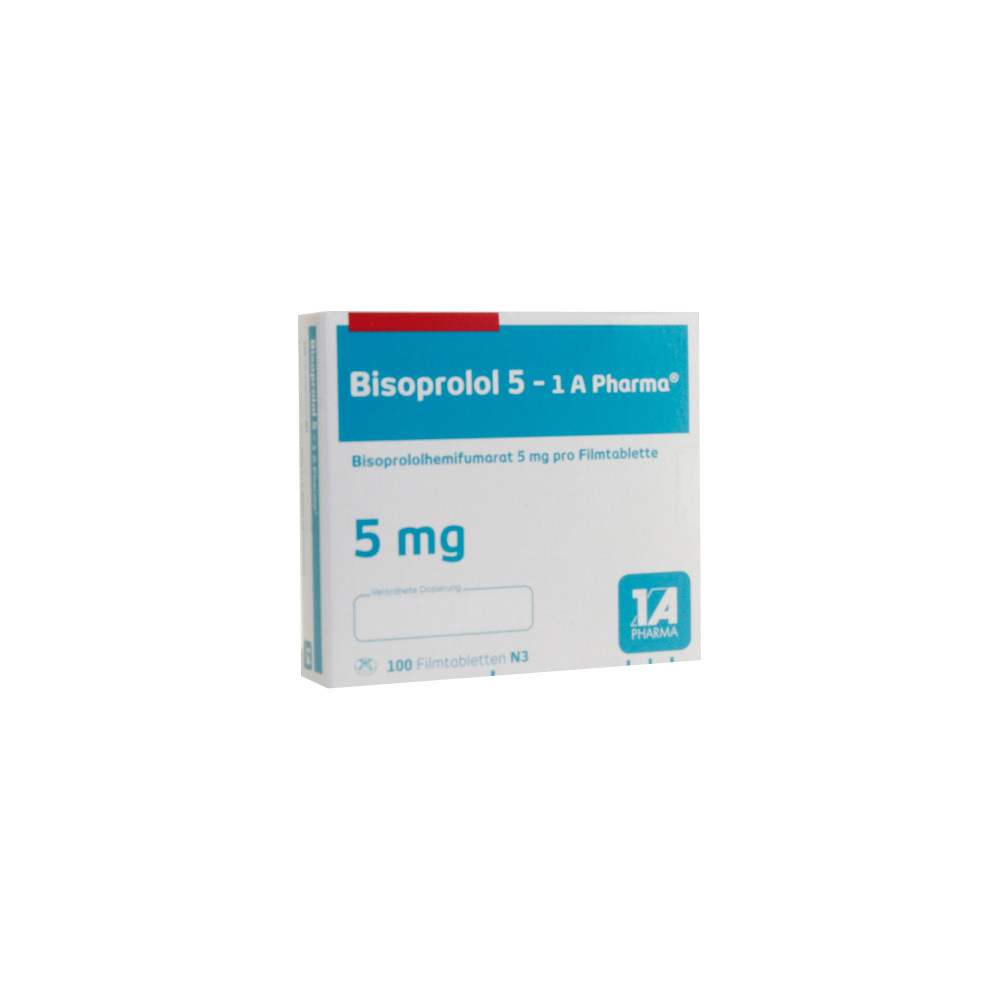 Bisoprolol 5-1A Pharma 100 St Filmtabletten
