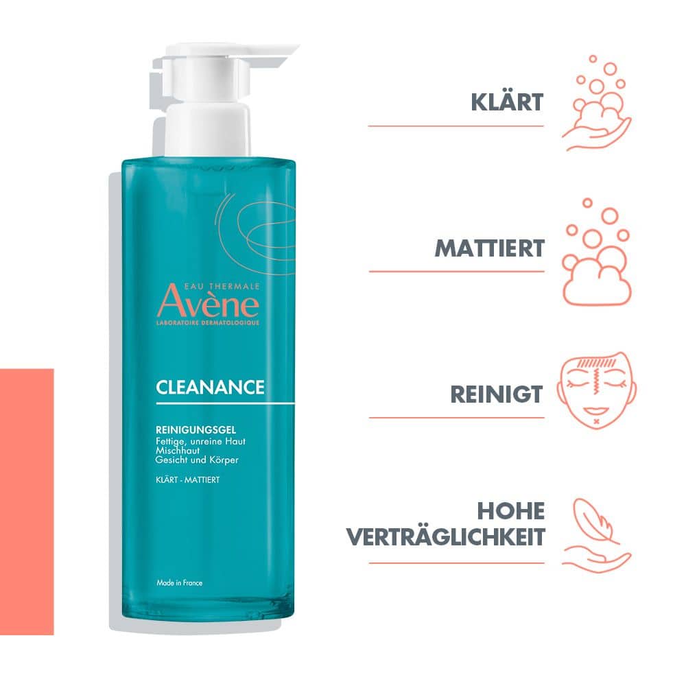 Avène Cleanance Reinigungsgel 400 ml Gel