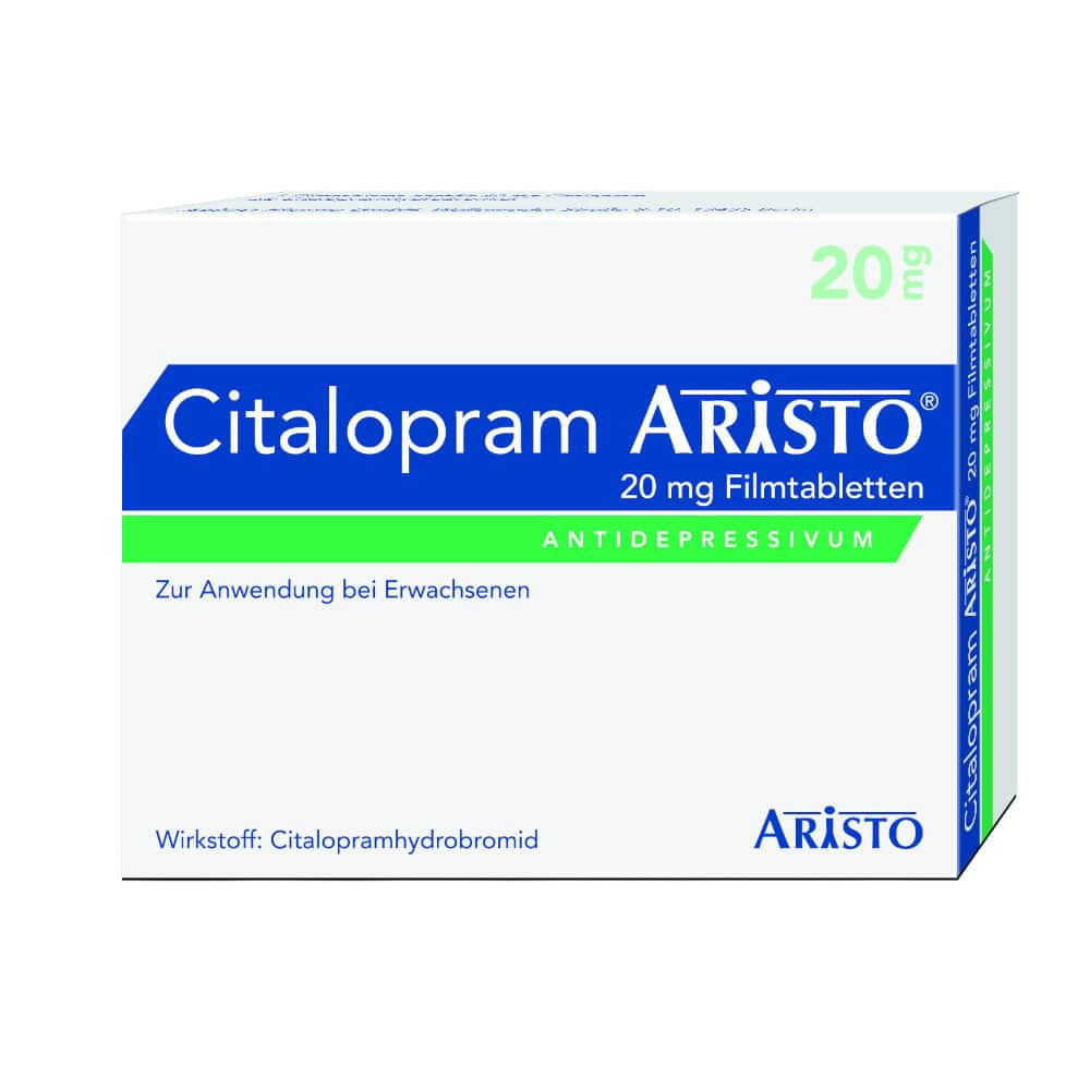 Citalopram Aristo 20mg 100 St Filmtabletten