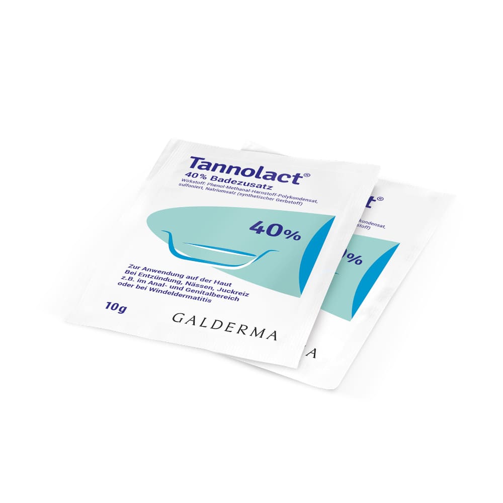 Tannolact 40% Badezusatz Beutel 40X10 g Bad