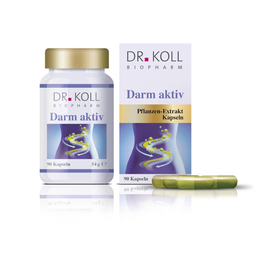 DR. KOLL Darm Aktiv 90 St Kapseln