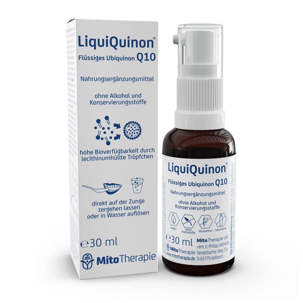 LiquiQuinon Flüssiges Ubiquinon Q10 30 ml Flüssigkeit