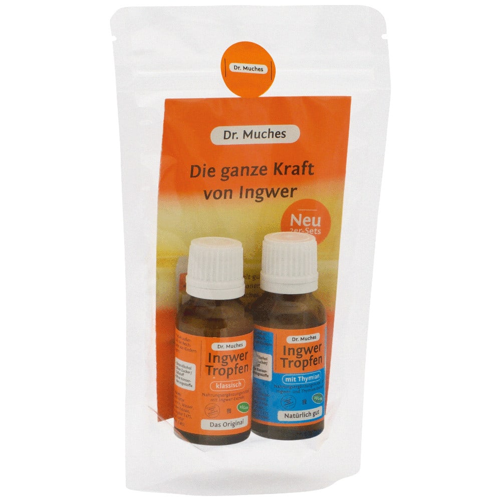 Dr. Muches Ingwertropfen 1+1 2X20 ml Tropfen