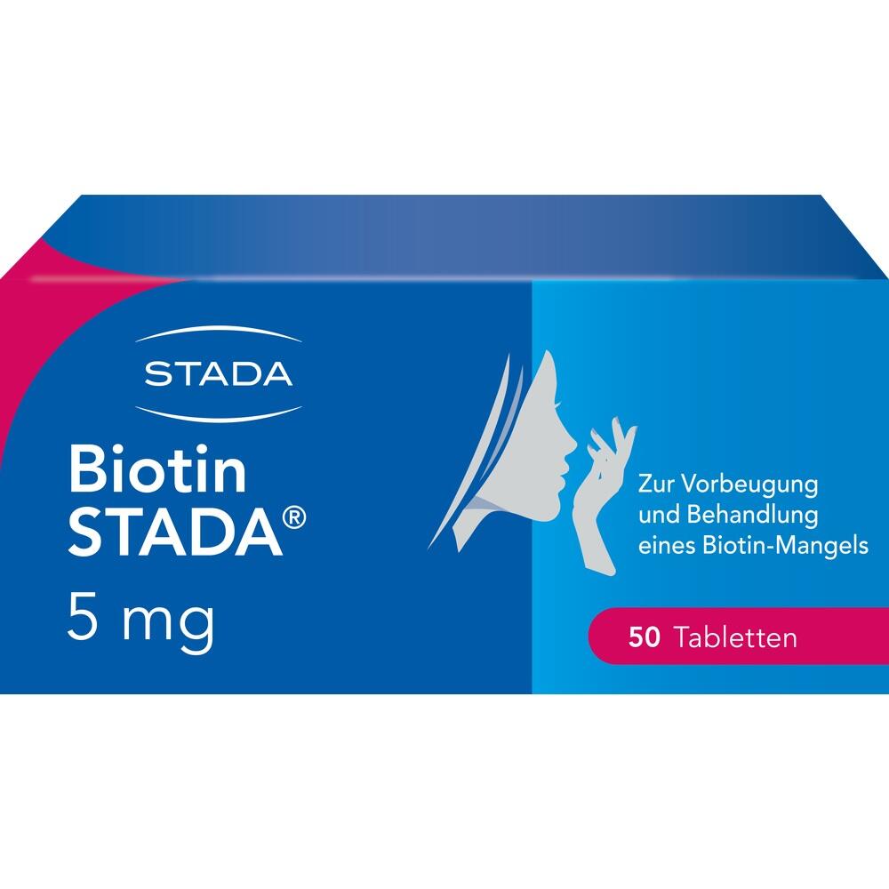 Biotin STADA 5 mg  50 St Tabletten